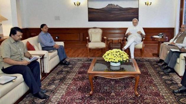 The inter-ministerial task force, to be headed by Prime Minister Narendra Modi’s principal secretary Nripendra Mishra, is an “all-powerful body” mandated to make all “important strategic and policy decisions. (PTI File Photo) The inter-ministerial task force, to be headed by Prime Minister Narendra Modi’s principal secretary Nripendra Mishra, is an “all-powerful body” mandated to make all “important strategic and policy decisions. (PTI File Photo)