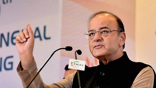 Arun Jaitley said that India aspired to become a developed economy from a developing economy and that a 7- 7.5% GDP growth did not satisfy its requirements.(PTI) Arun Jaitley said that India aspired to become a developed economy from a developing economy and that a 7- 7.5% GDP growth did not satisfy its requirements.(PTI)