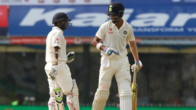 India started day 3 on a positive note with both Parthiv Patel and KL Rahul looking in great touch. (BCCI) 