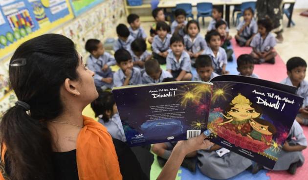 Officials said their month-long ‘Every Child Can Read’ campaign, which concluded on November 14, found that over a lakh students progressed and were able to read their textbooks. Officials said their month-long ‘Every Child Can Read’ campaign, which concluded on November 14, found that over a lakh students progressed and were able to read their textbooks.