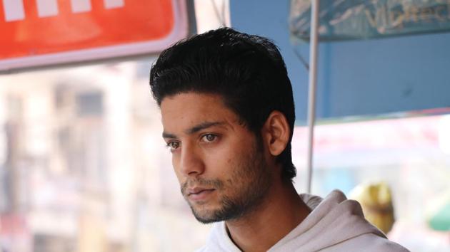 It wasn’t easy to convince Majid to shoot for us. He was unwilling to believe that he could be a model. “I don’t know anything about modeling. You can ask me about biryani,” he told us innocently.  (Shara Ashraf/HT Photo) 