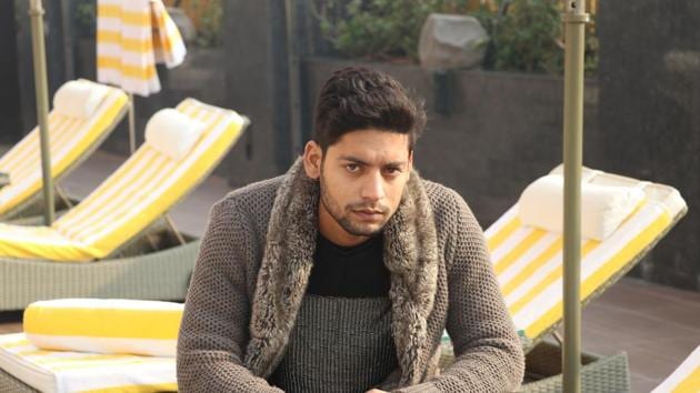 The Salman Khan fan turned out to be a fast learner. He took the lessons seriously and soon he was posing like a model, giving us expressions that ranged from intense to cute.  (photo/shara ashraf ( styling- akshay kaushal)) 