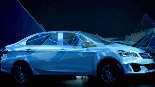 Ciaz SHVS, India's first smart hybrid diesel car, during its launch in New Delhi on Tuesday. (PTI) Ciaz SHVS, India's first smart hybrid diesel car, during its launch in New Delhi on Tuesday. (PTI)