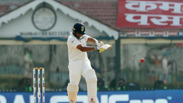 Karun Nair ‘s 303* allowed India to go past 700 for the fourth time in Tests and second time at home. (BCCI) 