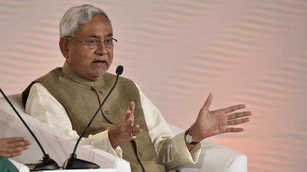 Bihar CM Nitish Kumar at the Hindustan Times Leadership Summit at Taj Palace, in New Delhi.(Vipin Kumar/HT File Photo) Bihar CM Nitish Kumar at the Hindustan Times Leadership Summit at Taj Palace, in New Delhi.(Vipin Kumar/HT File Photo)