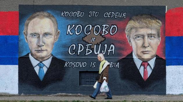 A woman walks past a mural of US president-elect Donald Trump and Russian President Vladimir Putin in Belgrade, Serbia. (Reuters File Photo) A woman walks past a mural of US president-elect Donald Trump and Russian President Vladimir Putin in Belgrade, Serbia. (Reuters File Photo)
