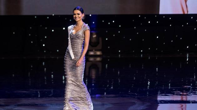 Miss Brazil Beatrice Beserra Da Fontoura. (Zach Gibson/AFP)