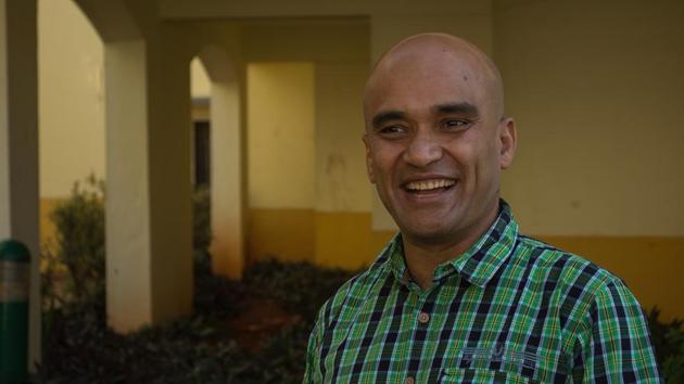 Kannada author Vasudhendra’s bestselling book on homosexual love is inspired by his own life and experiences. (Vinay Kumar) Kannada author Vasudhendra’s bestselling book on homosexual love is inspired by his own life and experiences. (Vinay Kumar)