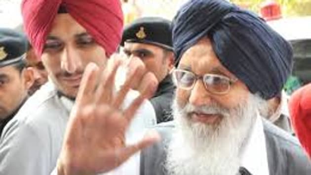 Punjab chief minister Parkash Singh Badal(HT File Photo)