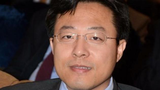 File photo of Zhao Lijian, chargé d’affaires at the Chinese embassy in Islamabad, who is known for defending the China-Pakistan Economic Corridor on Twitter.(Twitter)