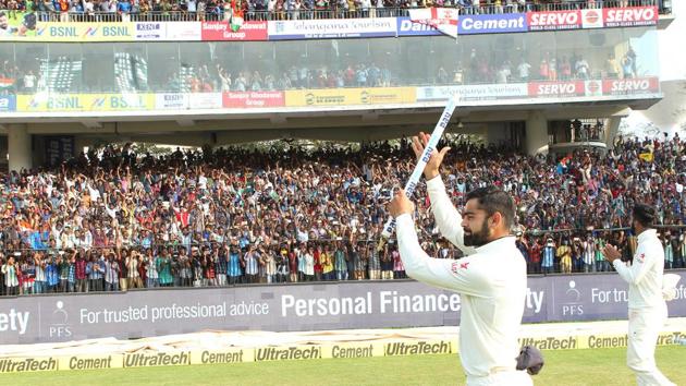 Virat Kohli also equalled Sunil Gavaskar’s feat of 18 consecutive Tests without defeat as India ended the year on an ultimate high. (BCCI)