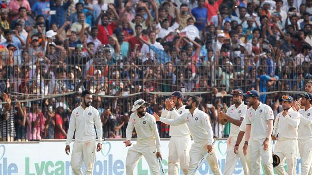 Thanks to this series win, Virat Kohli’s Indian team ended the year as the top-ranked Test team. (BCCI) 