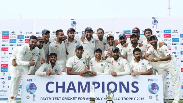 Virat Kohli’s India have not lost a Test series at home since losing to England in 2012. (BCCI)