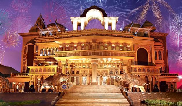The Kingdom of Dreams, spread over nearly six acres, receives around 700,000 visitors annually. (HT File Photo) The Kingdom of Dreams, spread over nearly six acres, receives around 700,000 visitors annually. (HT File Photo)