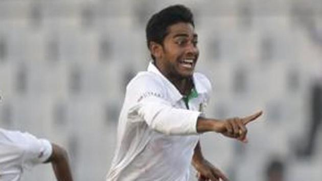 Mehedi Hasan, who took 19 wickets in two Tests against England, has been included in the Bangladesh ODI squad for the New Zealand tour.(AP)