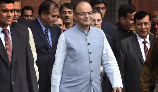 Finance Minister Arun Jaitley will look at ways of boosting public spending in infrastructure, as he presents his third budget in February 2017. (Hindustan Times) Finance Minister Arun Jaitley will look at ways of boosting public spending in infrastructure, as he presents his third budget in February 2017. (Hindustan Times)