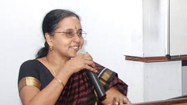 Girija Vaidyanathan takes over as Tamil Nadu’s chief secretary a day after her predecessor’s residence, office was raided by I-T officials. (ANI Photo) Girija Vaidyanathan takes over as Tamil Nadu’s chief secretary a day after her predecessor’s residence, office was raided by I-T officials. (ANI Photo)
