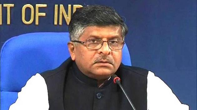 Union minister of information technology and law, Ravi Shankar Prasad, has instructed the National Institute of Electronics and Information Technology (NIELIT) to start cyber security courses for students.(Agency File Photo)