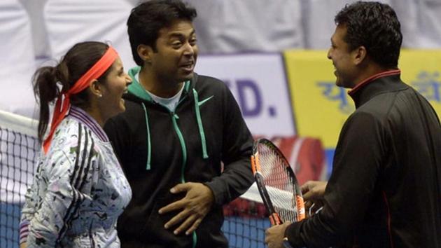 Mahesh Bhupathi (extreme right) will be India’s new non-playing Davis Cup captain after the New Zealand tie in February 2017 (PTI) Mahesh Bhupathi (extreme right) will be India’s new non-playing Davis Cup captain after the New Zealand tie in February 2017 (PTI)