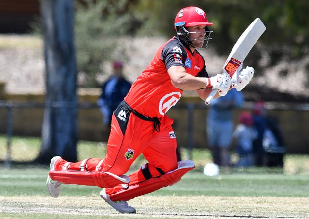 Melbourne Renegades’ Aaron Finch will play a major role in their match against Sydney Thunder.(Cricket Australia/Getty Images)