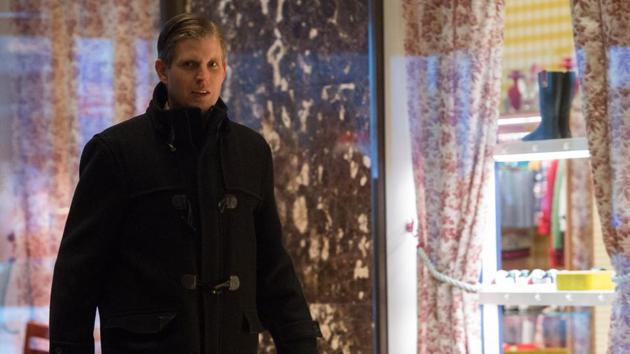 Eric Trump, son of President-elect Donald Trump.(AFP file photo) Eric Trump, son of President-elect Donald Trump.(AFP file photo)