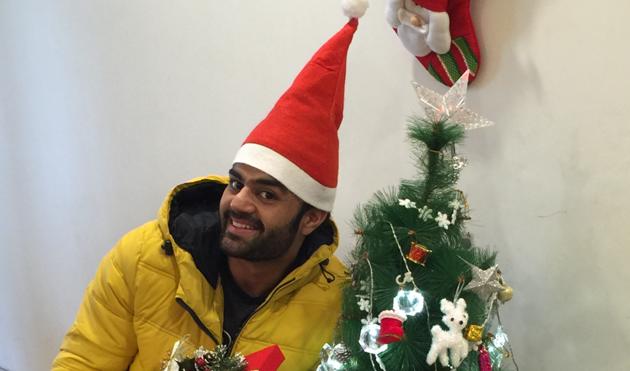Actor Maniesh Paul is excited about his son Yuvann’s first Christmas.