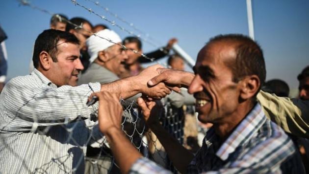 Some 100,000 people have fled Mosul since the Iraqi operation against IS began, and aid organizations have said they fear it could result in the displacement of more than a million people.(Reuters Representational Photo) Some 100,000 people have fled Mosul since the Iraqi operation against IS began, and aid organizations have said they fear it could result in the displacement of more than a million people.(Reuters Representational Photo)