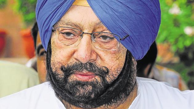 Punjab Congress chief Captain Amarinder Singh.(HT Photo) Punjab Congress chief Captain Amarinder Singh.(HT Photo)