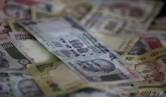 The police have arrested two people who opened nine accounts in the Naya Bazar branch of Kotak Mahindra Bank, in which they deposited R34 crore in scrapped banknotes. The police have arrested two people who opened nine accounts in the Naya Bazar branch of Kotak Mahindra Bank, in which they deposited R34 crore in scrapped banknotes.