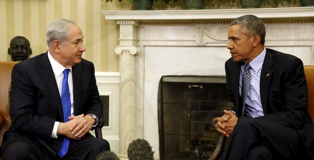 US President Barack Obama’s administration has shared a fractious relationship with Israeli Prime Minister Benjamin Netanyahu.(Reuters) US President Barack Obama’s administration has shared a fractious relationship with Israeli Prime Minister Benjamin Netanyahu.(Reuters)