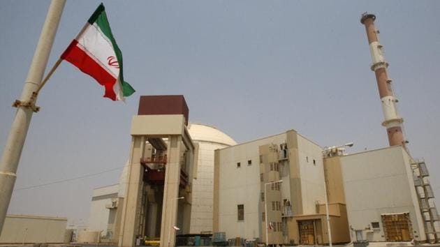 An Iranian flag flutters in front of the reactor building of the Bushehr nuclear power plant, just outside the southern city of Bushehr, Iran.(AP File Photo) An Iranian flag flutters in front of the reactor building of the Bushehr nuclear power plant, just outside the southern city of Bushehr, Iran.(AP File Photo)