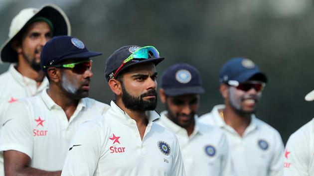 Virat Kohli’s wished the fans a Merry Christmas and a Happy New Year by taking up the Mannequin challenge.(BCCI)