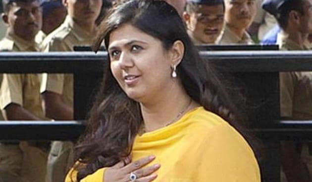State women and child development minister Pankaja Munde’s sister Pritam, who is a BJP MP, is a director of the bank.(HT File) State women and child development minister Pankaja Munde’s sister Pritam, who is a BJP MP, is a director of the bank.(HT File)