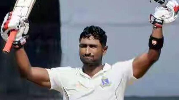 Bengal batsman Pankaj Shaw scored an unbeaten 413 for Barisha Sporting.(Facebook) Bengal batsman Pankaj Shaw scored an unbeaten 413 for Barisha Sporting.(Facebook)