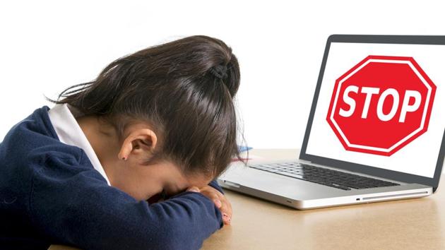 The survey showed that over 35 per cent children have had their accounts hacked while 15.74 per cent shared they had received inappropriate messages.(Shutterstock) The survey showed that over 35 per cent children have had their accounts hacked while 15.74 per cent shared they had received inappropriate messages.(Shutterstock)