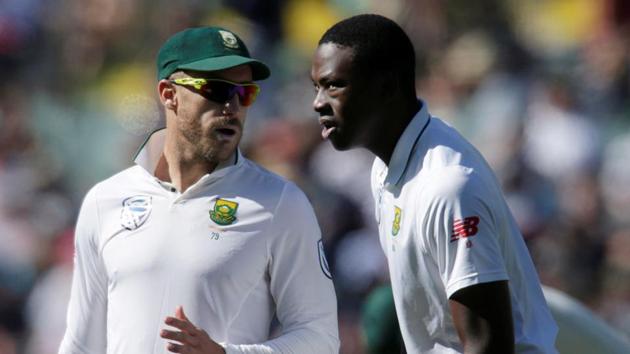South Africa captain Faf du Plessis (L) hopes a grassy St George’s Park pitch can negate the threat of Sri Lankan spinner Rangana Herath (REUTERS) South Africa captain Faf du Plessis (L) hopes a grassy St George’s Park pitch can negate the threat of Sri Lankan spinner Rangana Herath (REUTERS)