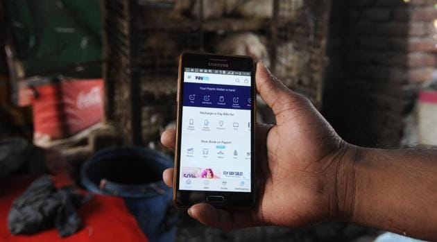 With over 1.5 million merchants accepting Paytm today, the company aims to work closely with the merchants by seeking feedback and helping them understand digital payments.(Sunil Ghosh/Hindustan Times) With over 1.5 million merchants accepting Paytm today, the company aims to work closely with the merchants by seeking feedback and helping them understand digital payments.(Sunil Ghosh/Hindustan Times)
