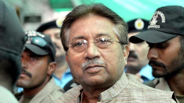 File photo of former Pakistani president Pervez Musharraf being escorted by soldiers at an anti-terrorism court in Islamabad. (AFP) File photo of former Pakistani president Pervez Musharraf being escorted by soldiers at an anti-terrorism court in Islamabad. (AFP)