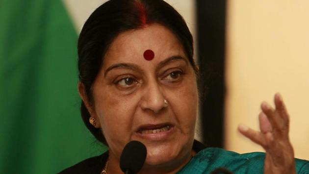 Taking a hard stand ahead of Indian ambassador’s meeting with Norway authorities over the custody of the child, external affairs minister Sushma Swaraj on Tuesday said she refuses to accept that foster parents can take better care of the child than natural parents.(AP file photo) Taking a hard stand ahead of Indian ambassador’s meeting with Norway authorities over the custody of the child, external affairs minister Sushma Swaraj on Tuesday said she refuses to accept that foster parents can take better care of the child than natural parents.(AP file photo)