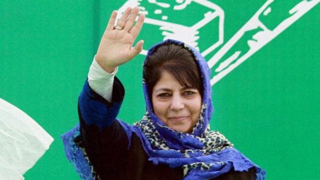 Jammu and Kashmir chief minister Mehbooba Mufti.(PTI File Photo)