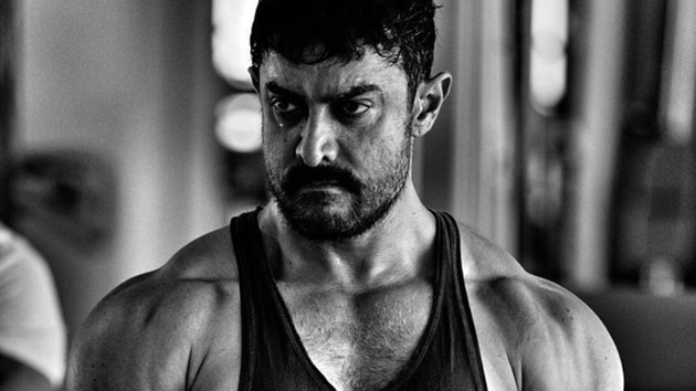 Aamir Khan plays Mahavir Singh Phogat in Dangal.