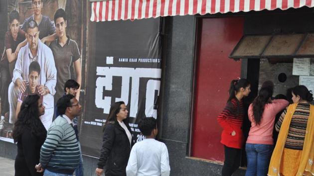 The movie has received equal appreciation from Haryana khaps, which are probably for the first time encouraging people to watch a film. (HT Photo) The movie has received equal appreciation from Haryana khaps, which are probably for the first time encouraging people to watch a film. (HT Photo)