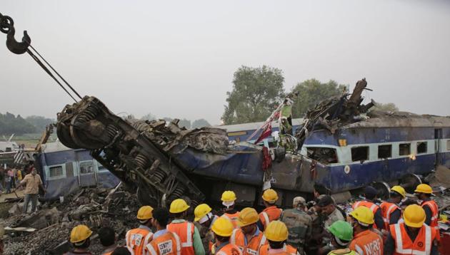Deaths on the tracks due to negligence are unacceptable. Everyday more than 10 people die on the railway tracks in Mumbai alone by falling from overcrowded trains.(AP File Photo) Deaths on the tracks due to negligence are unacceptable. Everyday more than 10 people die on the railway tracks in Mumbai alone by falling from overcrowded trains.(AP File Photo)