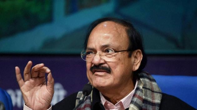 Union minister M Venkaiah Naidu said there was no political interference and the law will take its own course in the ex TN-chief secretary case. (PTI Photo) Union minister M Venkaiah Naidu said there was no political interference and the law will take its own course in the ex TN-chief secretary case. (PTI Photo)