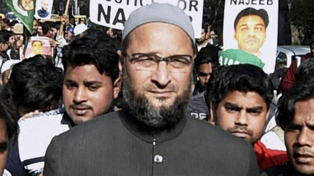 AIMIM leader Asaduddin Owaisi.(PTI file photo) AIMIM leader Asaduddin Owaisi.(PTI file photo)