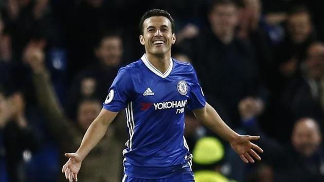 Chelsea FC’s Pedro believes that it is more difficult in the Premier League than it was in the Spanish La Liga where he was playing for FC Barcelona.(REUTERS) Chelsea FC’s Pedro believes that it is more difficult in the Premier League than it was in the Spanish La Liga where he was playing for FC Barcelona.(REUTERS)
