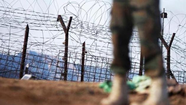 An Indian army soldier patrols near the line of control, after a reported cease-fire violation, in Mendhar, Poonch district, about 210 kilometers from Jammu. (AP Photo) An Indian army soldier patrols near the line of control, after a reported cease-fire violation, in Mendhar, Poonch district, about 210 kilometers from Jammu. (AP Photo)