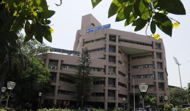 Indore Development Authority building in Indore. (HT file photo by Arun Mondhe) Indore Development Authority building in Indore. (HT file photo by Arun Mondhe)