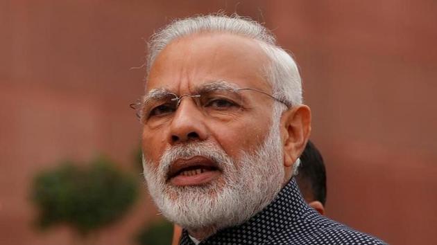 Prime Minister Narendra Modi speaks to the media inside the parliament premises on the first day of the winter session in New Delhi, on November 16.(Reuters) Prime Minister Narendra Modi speaks to the media inside the parliament premises on the first day of the winter session in New Delhi, on November 16.(Reuters)
