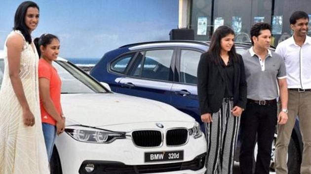 Dipa Karmakar was gifted a BMW by Sachin Tendulkar after her exploits in the 2016 Rio Olympics.(PTI)